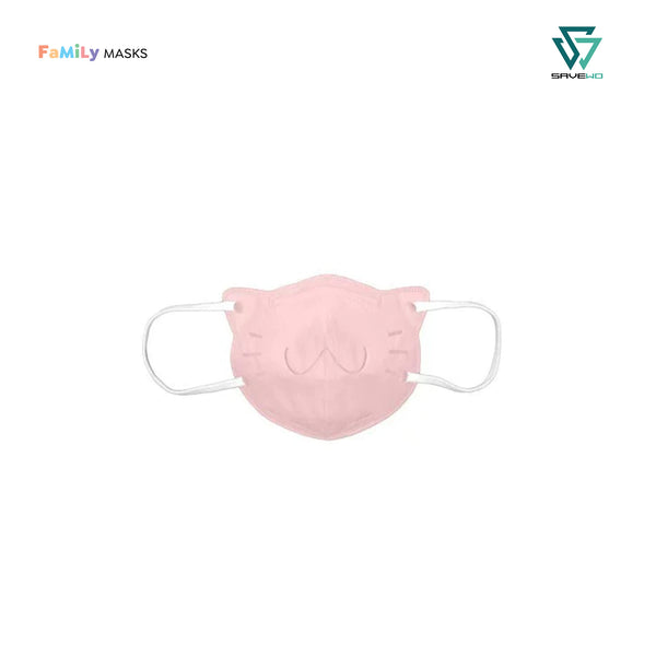 SAVEWO 3DMEOW KF94 KIDULTS - Pink (for small face adults or teenagers)