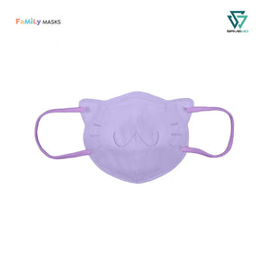 SAVEWO 3DMEOW KF94 KIDULTS - Wisteria (for small face adults or teenagers