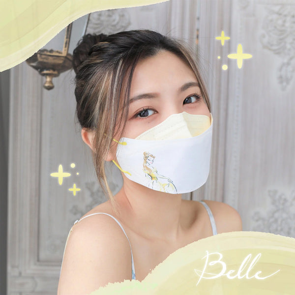 3DMASK DISNEY PRINCESS KF94 (BELLE) - Regular (R) Adults