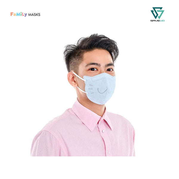 SAVEWO 3DMEOW KF94 KIDULTS - Blue (for small face adults or teenagers)