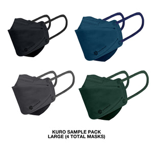 Kuro Sample Pack - Large (4 total masks)