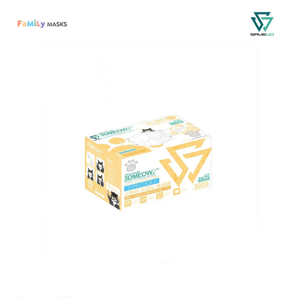 SAVEWO 3DMEOW KF94 ADULTS - White