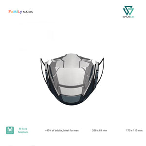 SAVEWO 3DMASK MARVEL KF94 (WAR MACHINE) - Medium (M) Adults